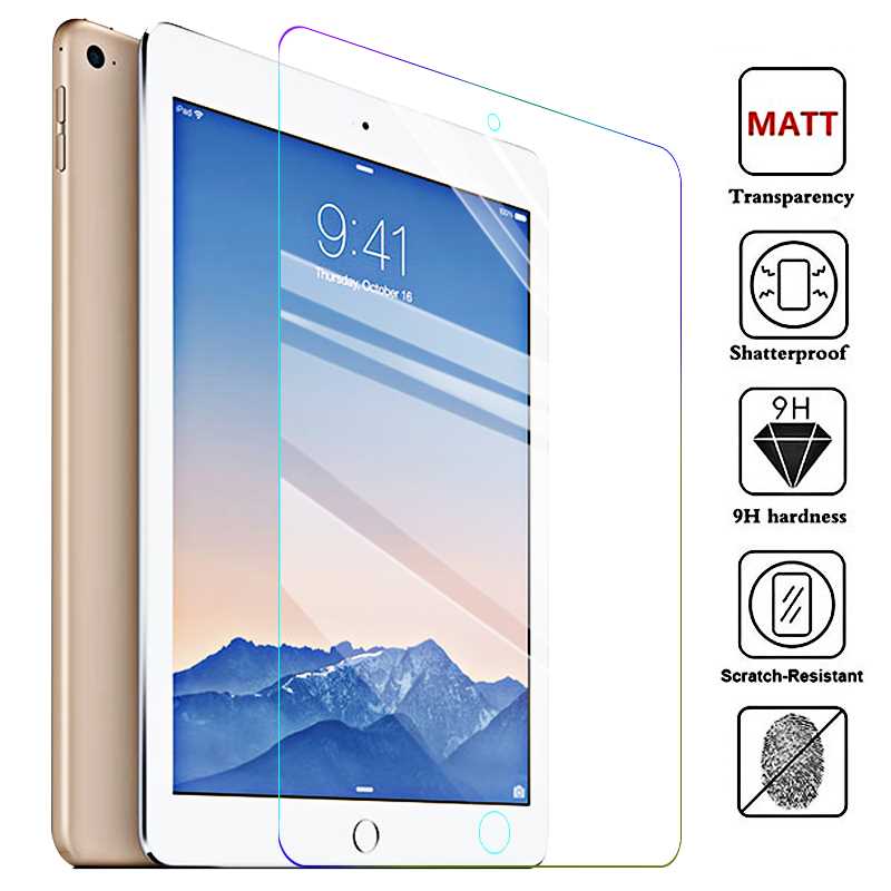 9D Tempered Glass For iPad Air 2 1 4 3 Screen Protector Film