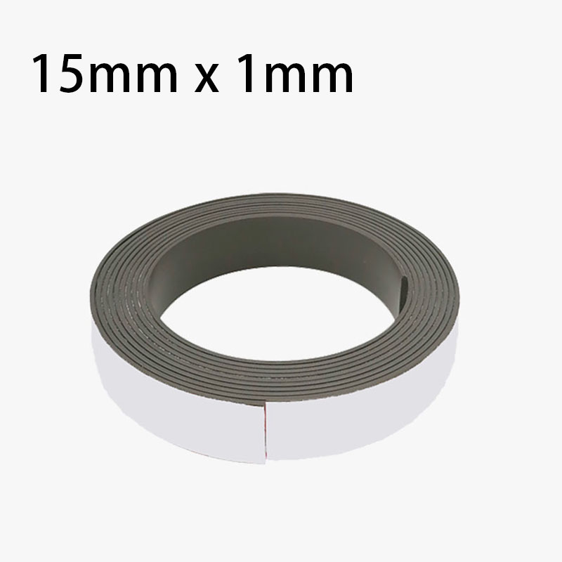Cinta magnética de goma de 1/5/10 metros, cintas magnéticas autoadhesivas, cinta de rayas magnéticas Flexible para refrigerador para carteles fotográficos: 2M / Oro