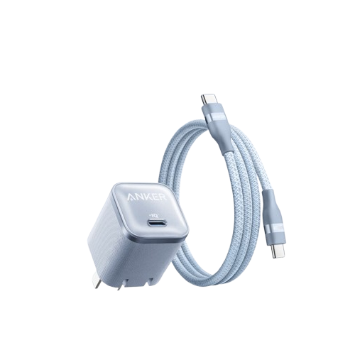 Anker Nano 45W Type C Charger Fast Charging Compact and Foldable Plug USB C Charger Anker's Advanced GaN-Powered Charger: green