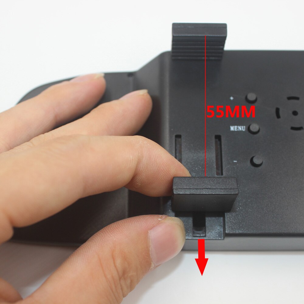 Samochodowy monitor z widokiem z kamery cofania wideo HD monitor automatycznego parkowania ekran tft lcd 4.3 lub 5 cal wyświetlacz z opakowanie detaliczne