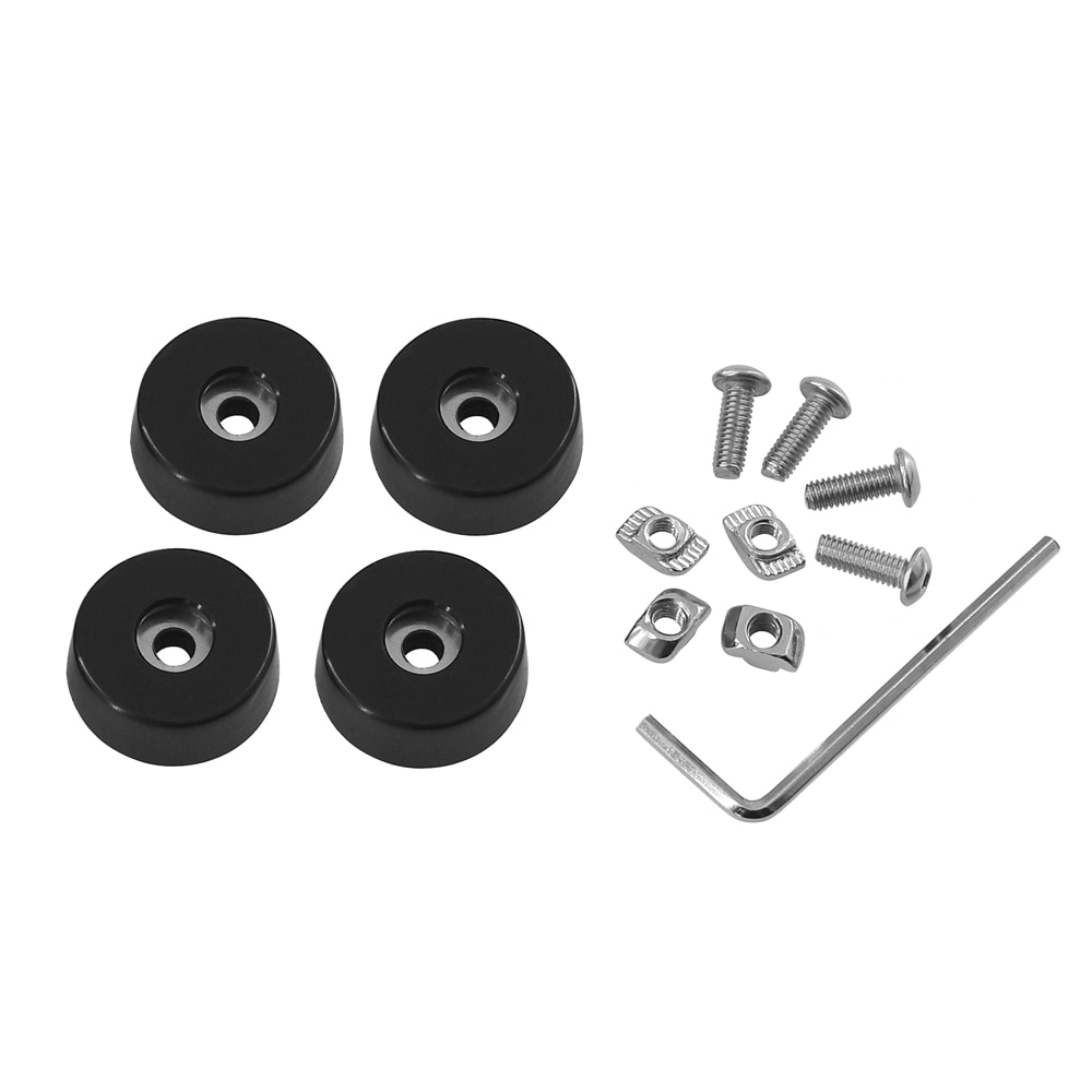 4 Sets 3D Printer Antivibration Feet For i3 MK3 Printer Kit Anti-vibration Rubber Landing Mat Feet For Profile SP-3 SP-5