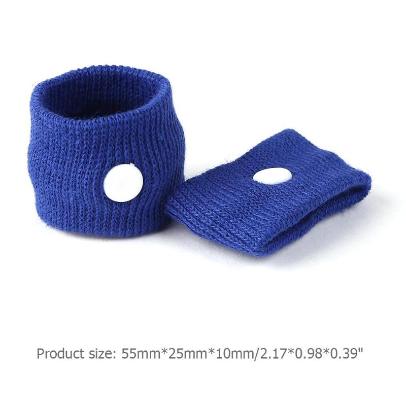 2pcs Adult Travel Morning Sickness Wrist Bands Anti Nausea Motion Sickness Car Boat Plane Wristband Wrist Support