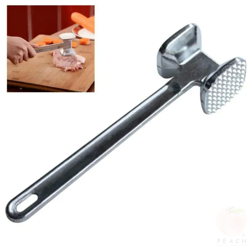 Vleesvermalser Hamer Mallet Tool voor het beukken van rundvlees Steak Kip Varkensvlees Roestvrijstalen vleeshamer Keukengereedschap