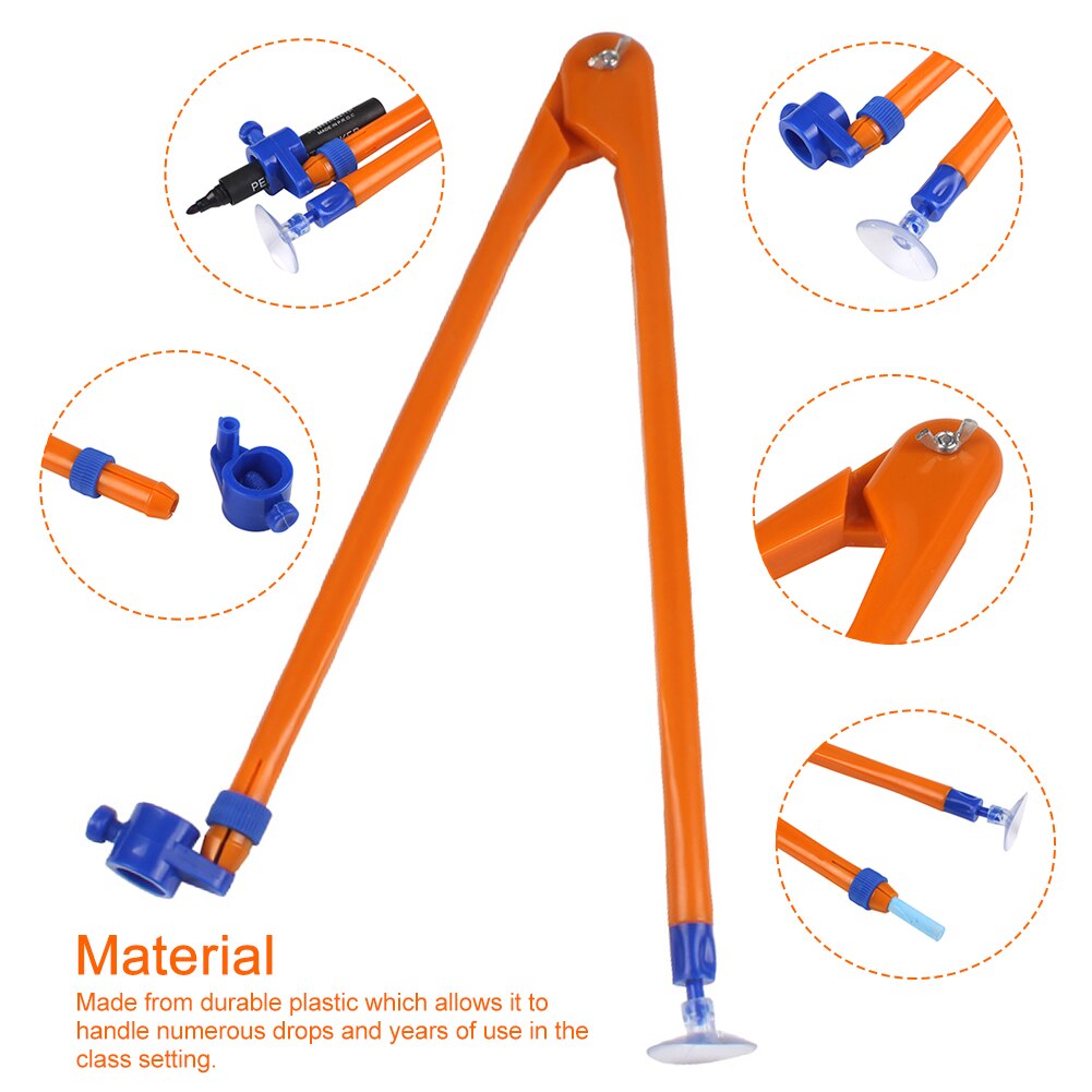 Learning Plastic Teacher Aid Classroom Supplies Demonstration Home School Geometry Art Teaching Handheld