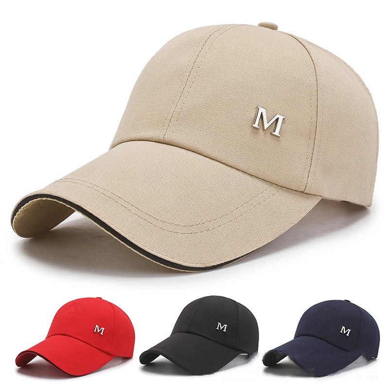 Gorras de béisbol de verano para hombres y mujeres, Snapback bordado de algodón, Hip-Hop, deporte, pesca, Golf, sombreros para el sol, gorras informales de ala larga con protección solar