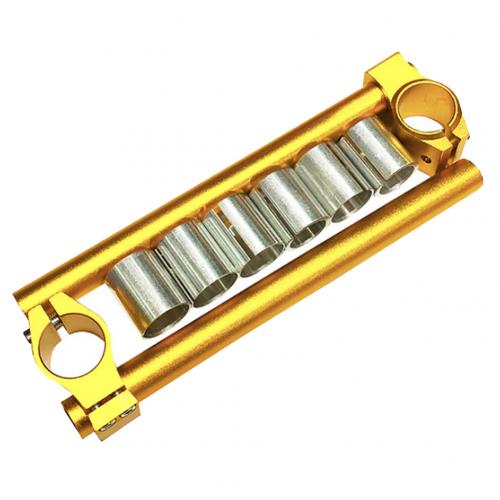 Vendite calde!!! 2 pezzi universali CNC 26mm 30mm 31mm manubrio moto clip su manubrio forcella: d'oro