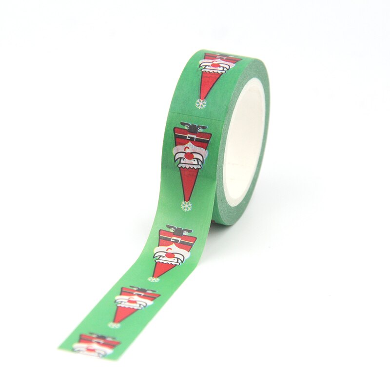 Ruban adhésif Washi pour masquage de joyeux noël, décoration pour étiquette Scrapbooking, Diy bricolage: B317