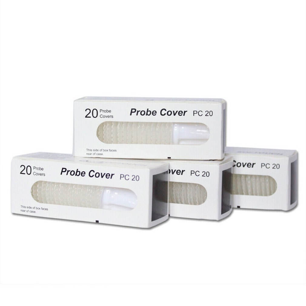 Disposable Transparent Universal Ear Thermometer Filter Cover Earmuffs Protect the ears Protect the prob Safe 20 pcs/box