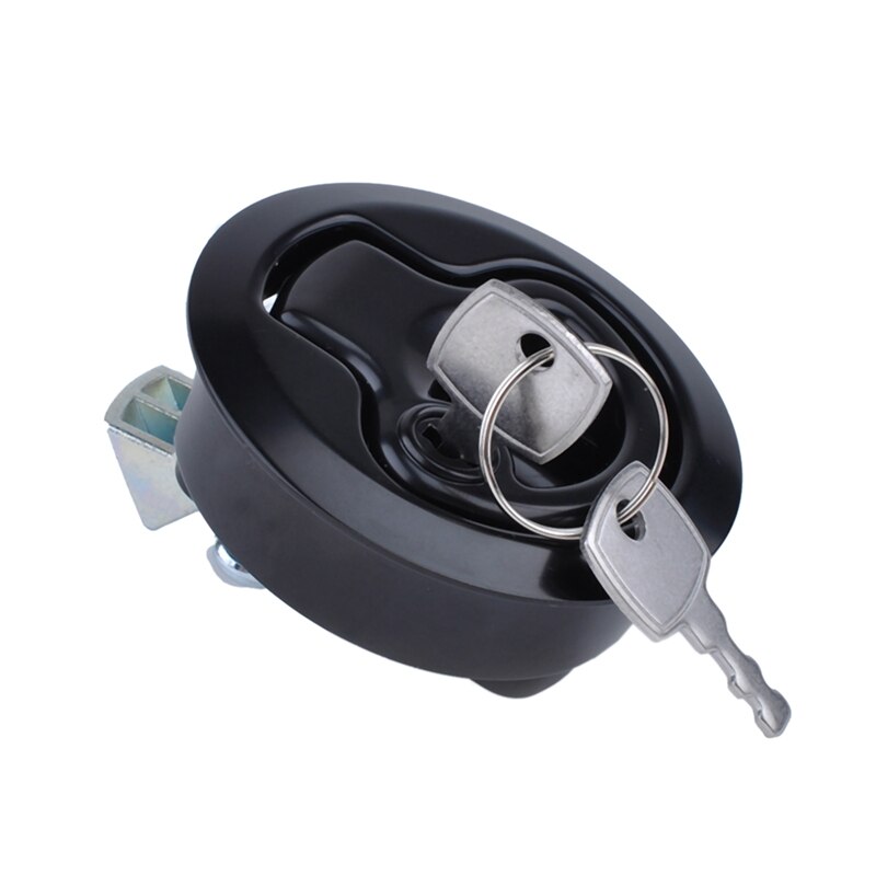 Flush Pull Slam Latch for Boat Deck Hatch 1/4 Inch Door Locking Style Latch Zinc Alloy Floor Lifter Inlet Handle for Boat Deck H