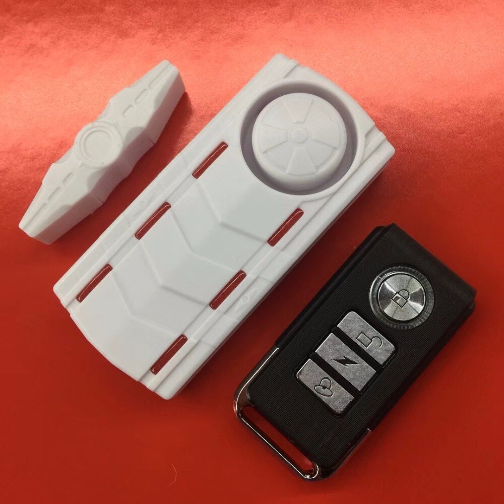 Wireless Door Contact Meganetic Vibration Alarm Sensor With Sound and Light