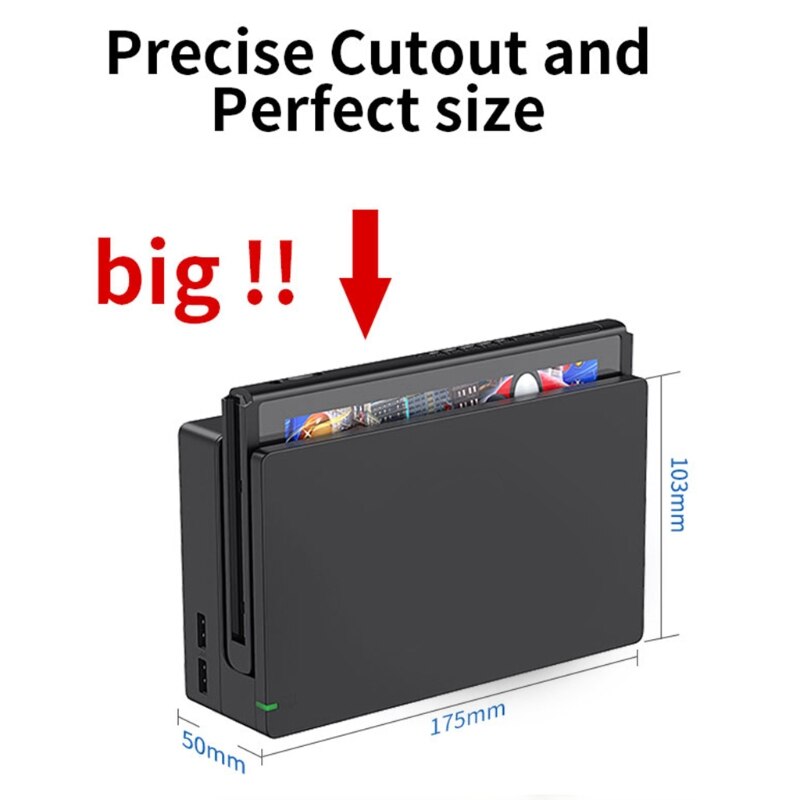 3 farben für switch-basis ns dock kühlbasis gehäuse ladestation diy für ladestation gehäuse austausch