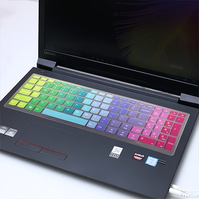 For Lenovo IdeaPad 510 110 15 110-15 V110 V110-15 V310 15ISK Flex 4 15 Notebook 15.6 inch Laptop Keyboard Skin Cover: rainbow