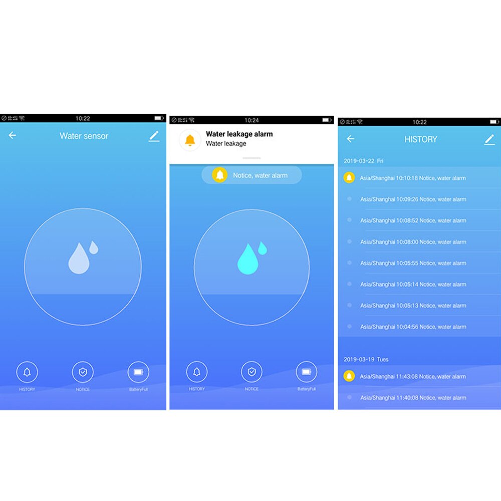 Wifi lekkasje sensor smart hjem overløp sikkerhetsalarm vanndetektor tuya smart life app kontroll intelligent hus