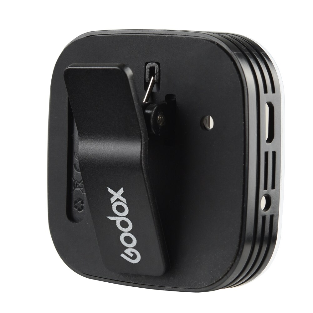 Godox ledm 32 led lys indbygget lithium batteri justerbar lys bærbar mini selfie mobiltelefon belysning til smartphone