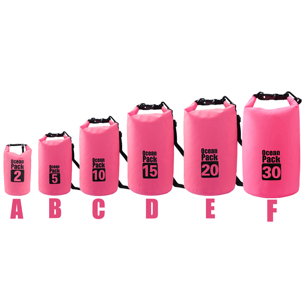 Outdoor Waterproof Bags CampingWaterproof Dry Bag Outdoor Sport Swimming Rafting Kayaking Sailing Canoe