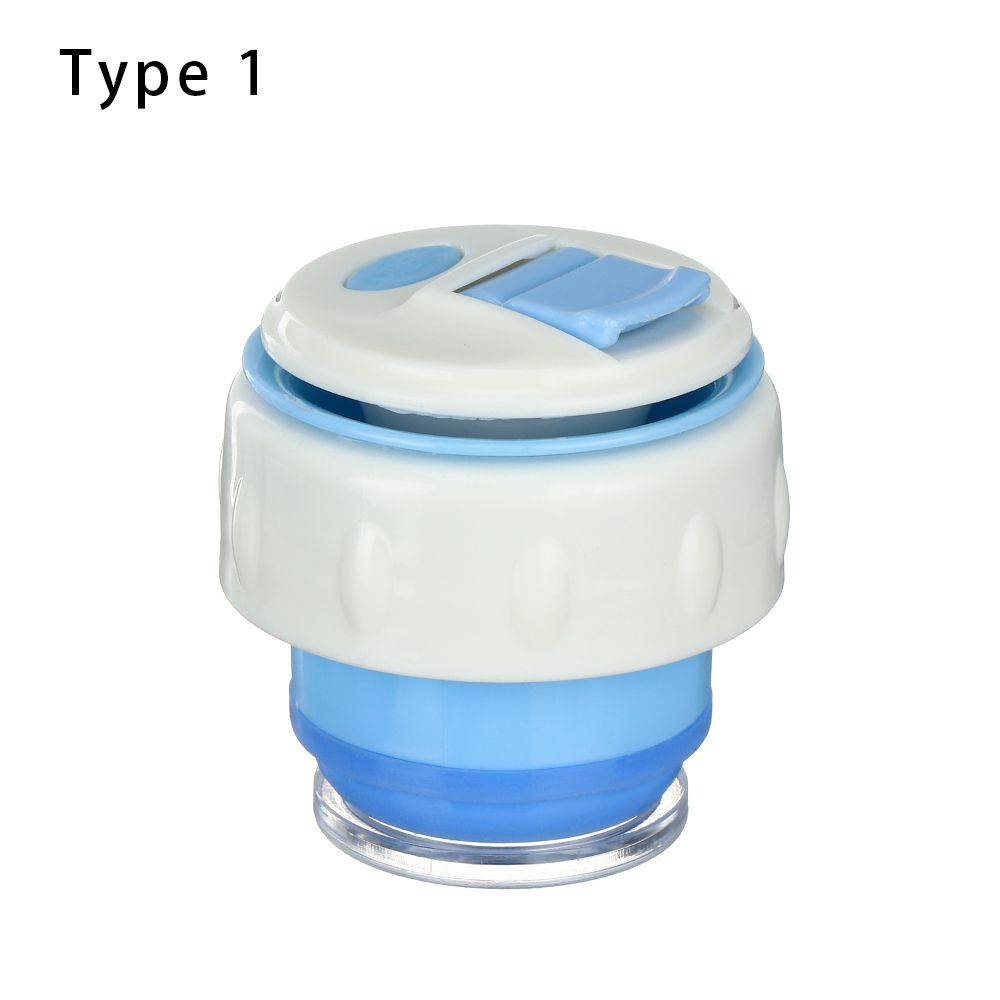 Válvula de salida de taza de vacío Universal, termo para exterior, tapa de botella de agua, accesorios, tapón, 45MM: Type 1