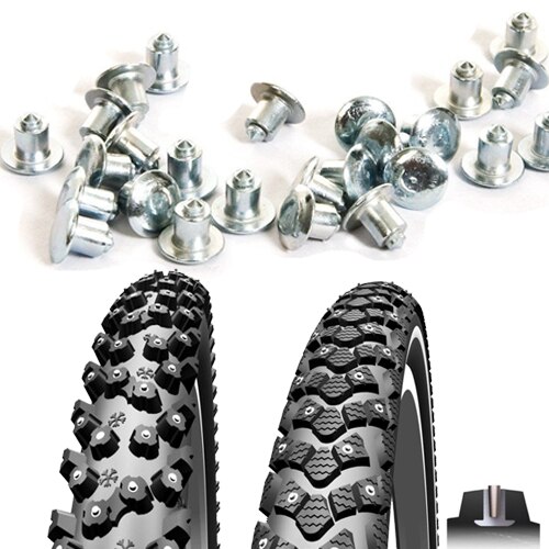 Pneus épais de 150mm/6.5 ", 0.26 pièces, crampons de neige, pour l'hiver, montage sur vélo, VTT