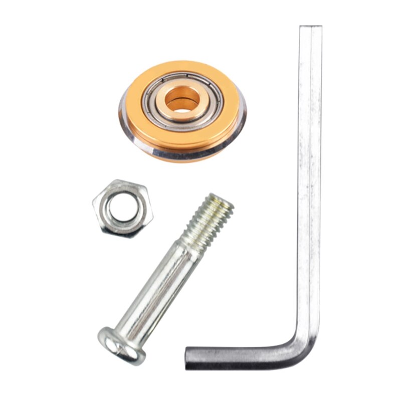 Titanium Coating Tungsten Carbide Tile Glass Cutter Wheel Replacement 22mm Glass Ceramic Tile Cutter Titanium Coating: Type 20000M