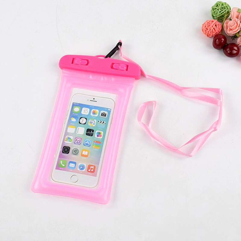 Shellbox Universal Waterproof Bag Swimming Surfing With Airbag Phone Case For Xiaomi iPhone 7 8 11 Pro XS Max X Samsung A71 A51