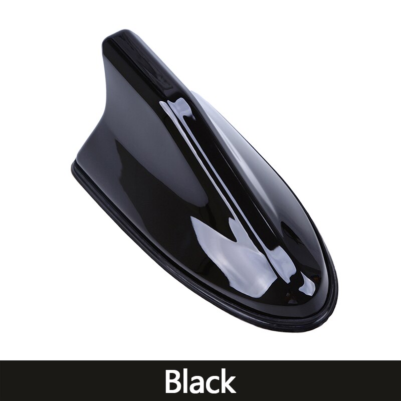 For Nissan Qashqai X-Trail X Trail J10 J11 T31 T32 Car Waterproof Shark Fin Roof Antenna Radio Signal Aerials Exterior Parts: Black