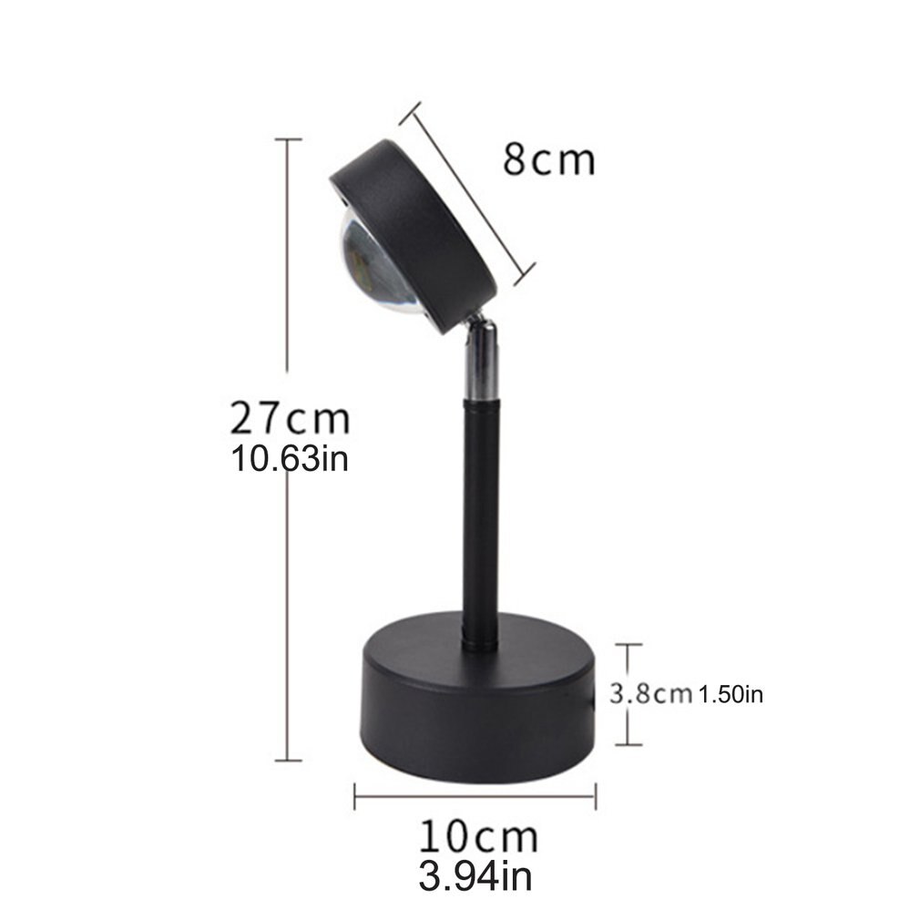 Sfeer Led Nachtlampje Projector Licht Voor Thuis Koffie Winkel Achtergrond Wanddecoratie Usb Operationele Bureaulamp