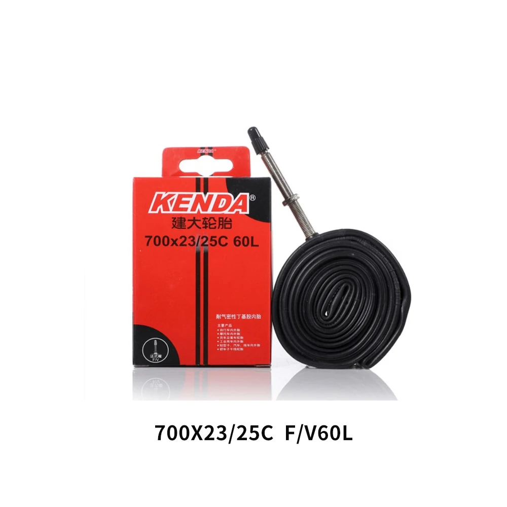 1Stck KENDA Fahrrad Reifen Innenrohr 700C 18-23C 23-25C 28-32C 35-43C 45C kamera Schrader Presta ventil innenrohr rennrad: Kakifarbig