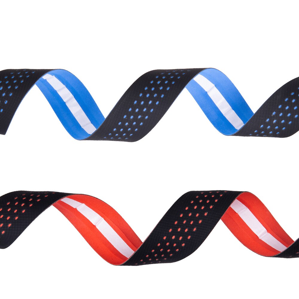 Road Bicycle Handlebar EVA PU Tape Toughness Vibration Damping Anti-Vibration Cycling Handle Bar Tape Wrap With 2 Bar Plug