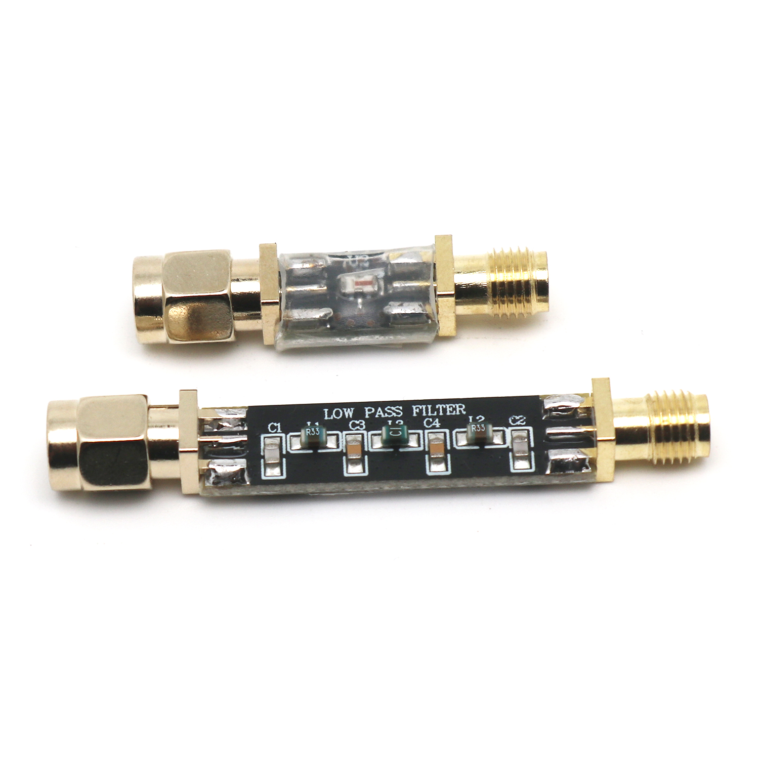 Rf lavpassfilter lpf 30 mhz /100 mhz /200 mhz /500 mhz /800 mhz /1000 mhz /1200 mhz /1400 mhz /2000 mhz /2400 mhz signal radiofrekvens lc