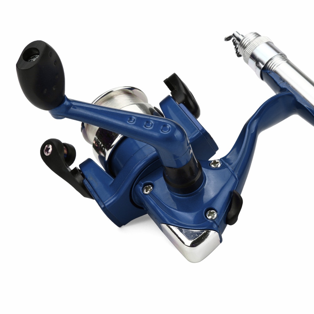 Mini Fishing Rod Portable Pocket Fish Pen Shape Aluminum Alloy Fishing Rods Pole Reel Rod Combo #t1g