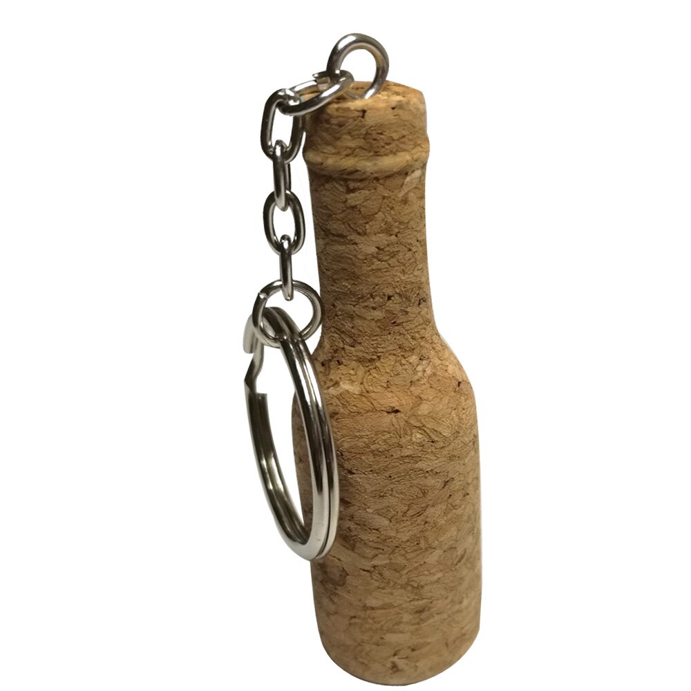 LLavero de corcho para acampar, bucear, barco, flotante, hecho a mano, llavero, llavero de vela,