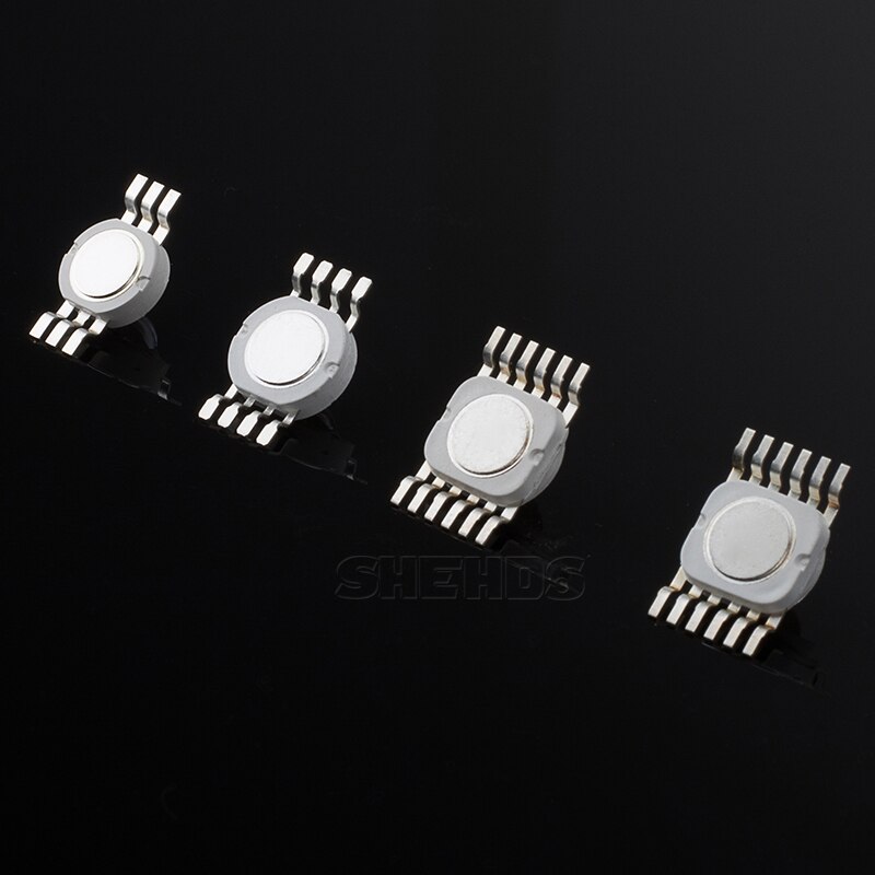4 unids/lote LED RGBWA 5in1 para iluminación LED RGBWA Chips LED rojo/verde/azul/blanco/Abmer SHEHDS