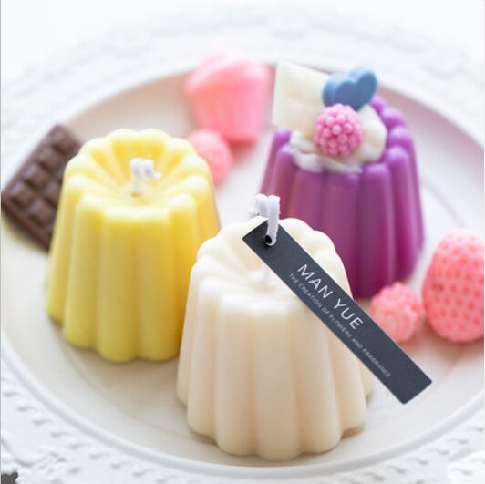 6 Gaten Canele Vorm Kaars Siliconen Zeep Mal Pudding Chocolade Chiffon Mousse Cake Decorating Bakken Tool Fondant Food Grade
