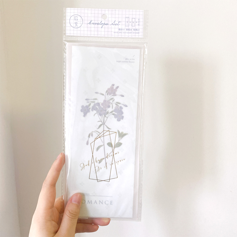 6 Enveloppen 12 Brief Papier Leuke 21*9Cm Transparante Zwavelzuur Envelop Brief Papier Schrijven Papier Briefpapier: 2