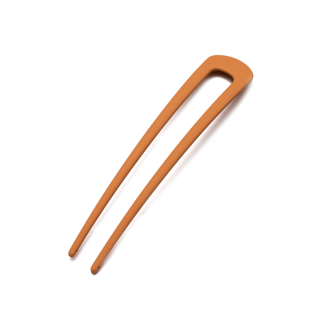 1Pcs 10cm Metal U Shaped Hairpin Hair Stick Pins For Women Girls Hairstyles Holder Simple Jewellery Accessories Supplies Crafts: Black Zinc Plated