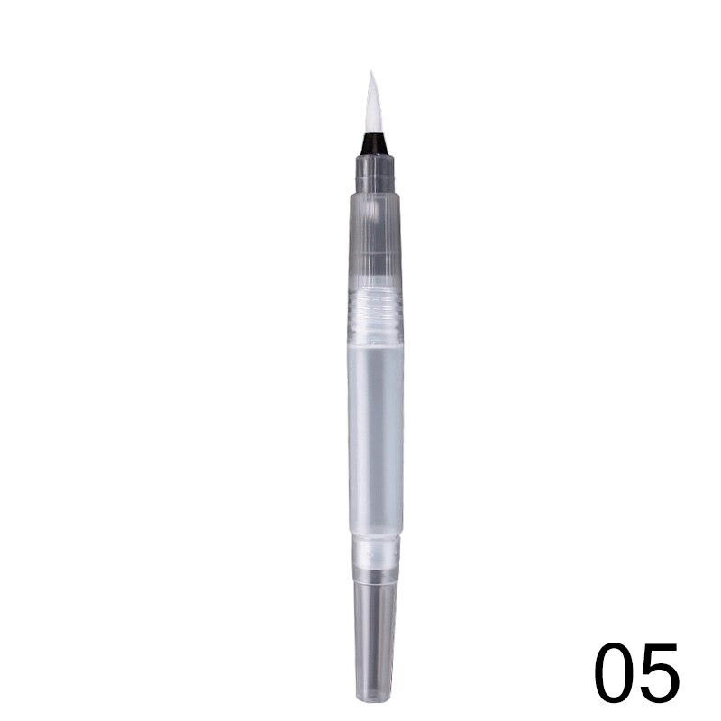 Pinceau rechargeable couleur de l'eau pinceau crayon Portable doux aquarelle pinceau stylo pour débutant peinture dessin Art fournitures: 05