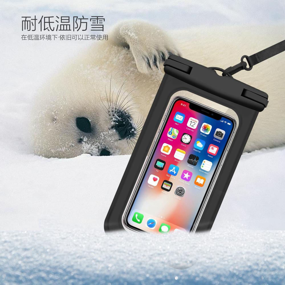 IP68 Universal- Wasserdicht fallen Für iPhone 11 Profi Max 7 8 Plus Samsung A51 A71 S20 Ultra Abdeckung wasserdicht tasche praktisch Tasche