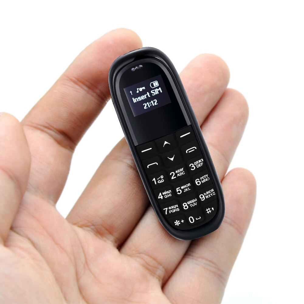 Super Mini Pocket Phone Magic Voice Changer 3.0 Bluetooth Dialer Anti Lost MTK6261DA Cell Earphone Mobile Phone P138