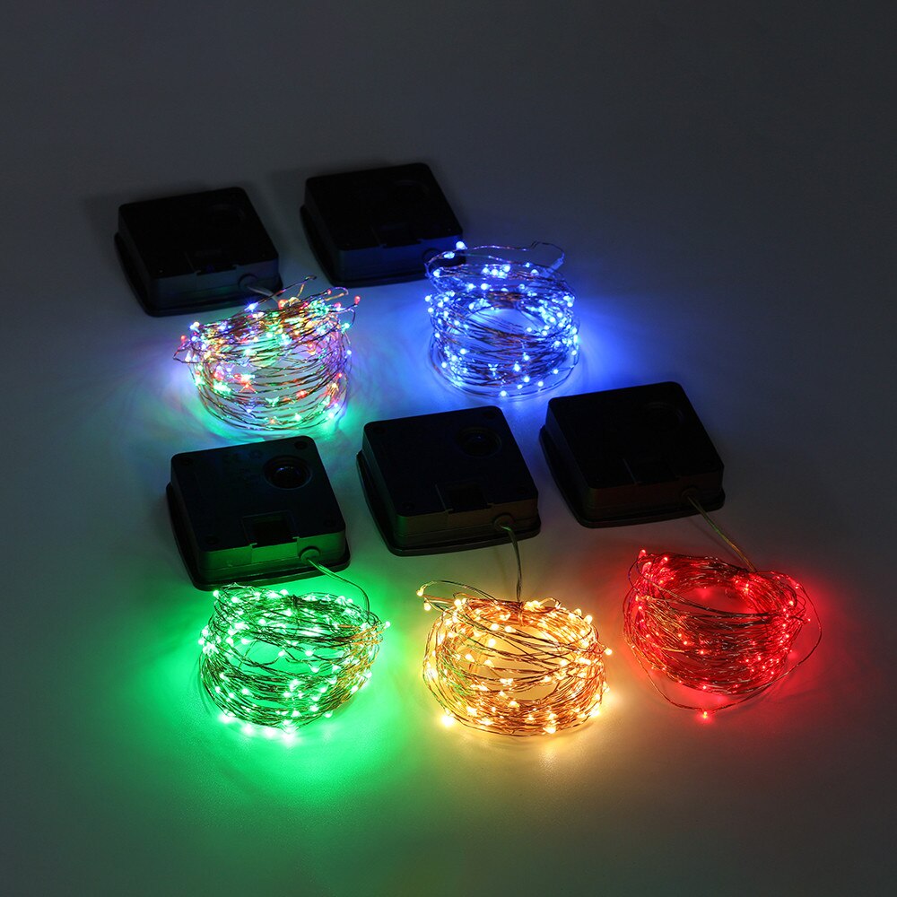 Home Decor 5M 50Lights Outdoor Zonne-energie Koperdraad Licht String Fairy Party Decor Товары Для Дома