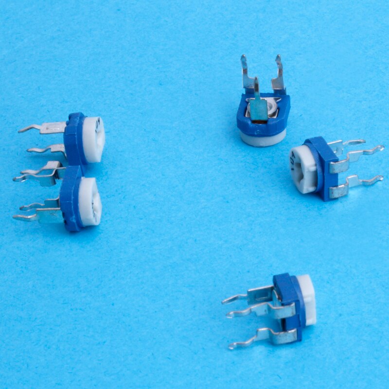 65pcs 13 Values Potentiometer Trimpot Variable Resistor Assortment Box Kit H02