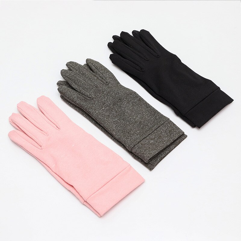 Compression Full Finger Pink Gloves Wrist Support Finger Pain Relief Gloves Therapy Relax Care Tools Gloves Pink Gloves