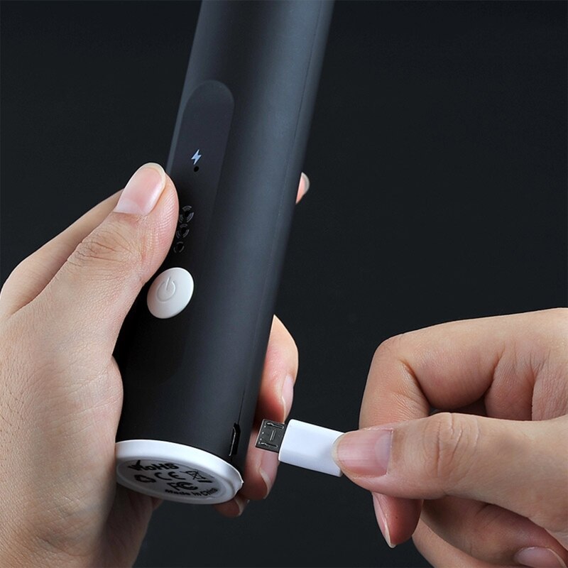 Adjustable 3 Speed USB Handheld Charging Household Small Electric Whisk Mixer Kitchen Supplies Cooking Cooker