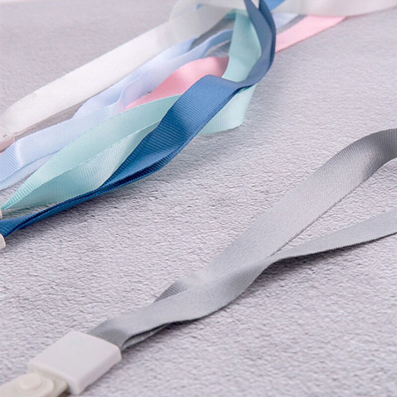 Lot 12pcs Color ID Card Holder Lanyards Soft Hook Badge Holder Strap Safe Neck Hanging Rope Wide Lanyard