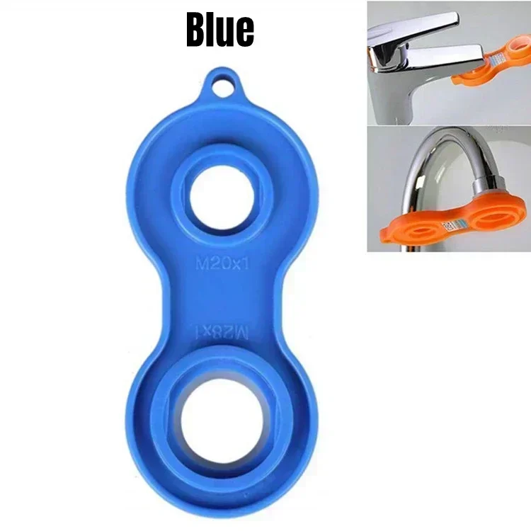 Adapter for Taps 22/24mm Water Tap Nozzle Rotary Faucet Bubbler Kitchen 360 Rotating Faucet Extender Splasher Dual Mode Home: PURPLE