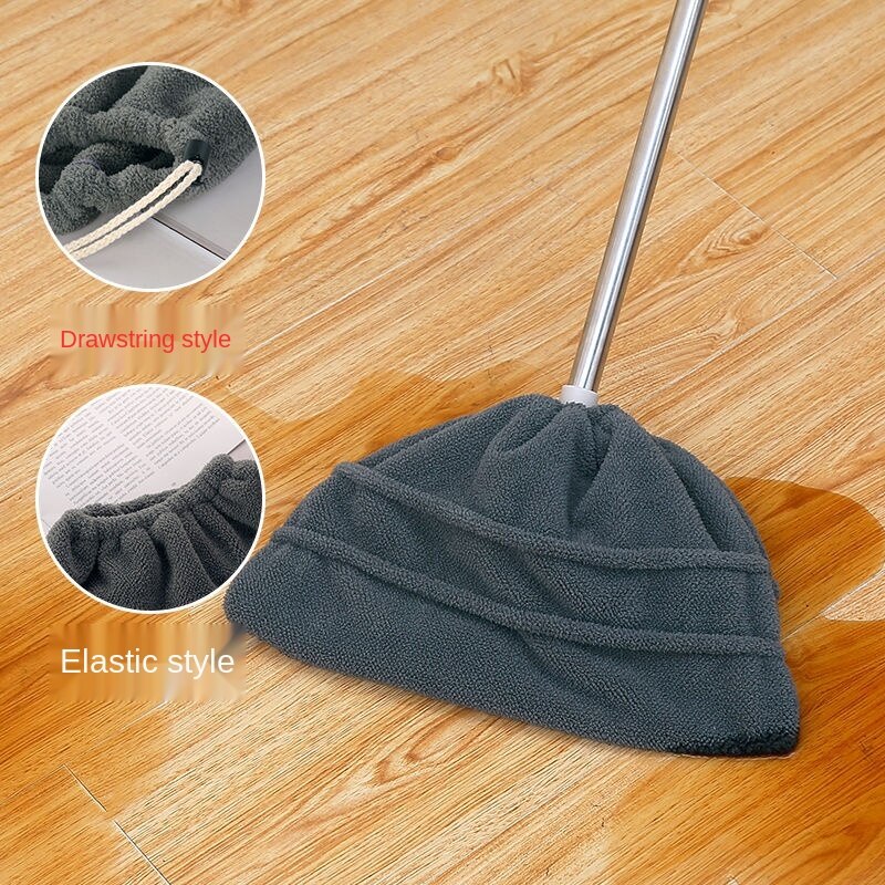 newest lazy broom set cloth in random colors, broom broom set wet and dry, absorbent wipes.