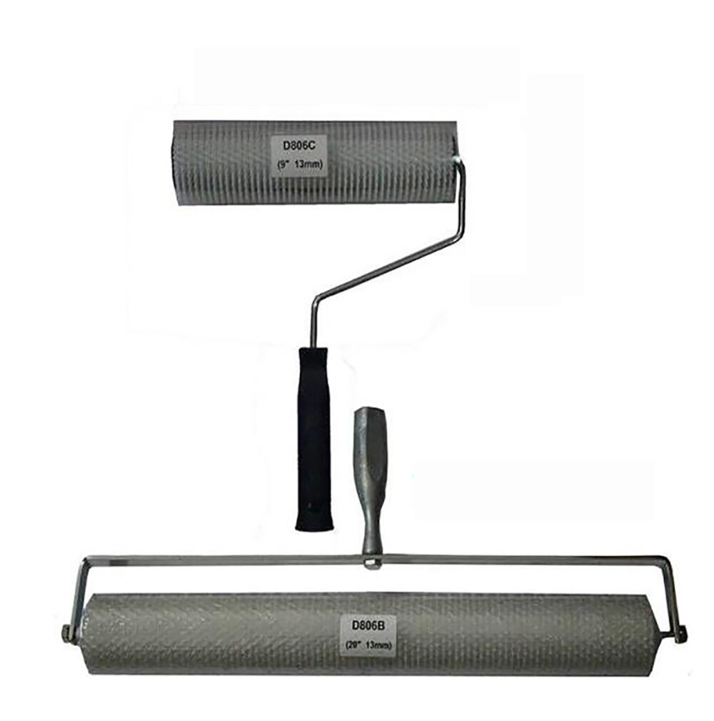 Cement Self-leveling Tool Kit Self Leveling Rake Epoxy Floor Paint Roller Spikes Construction Tool Set