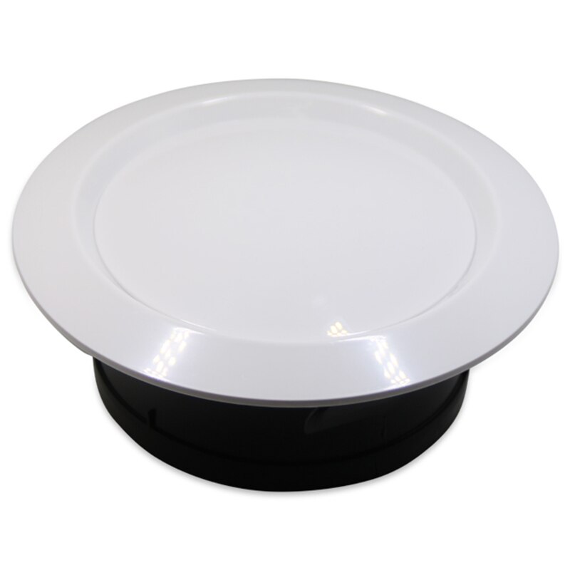 200Mm Abs Air Vent Cover Badkamer Plafond Muur Supply En Uitlaat Ventilatierooster Voor Ronde Duct Pijp