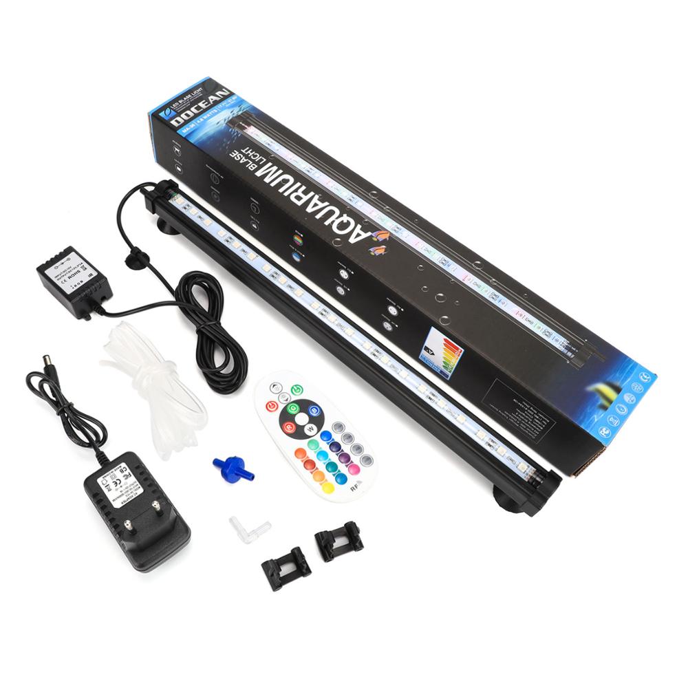 Underwater Submersible Fish Tank Light Color Changing LED Air Bubble Light Aquarium Air Bubble Lamp Making Oxygen for Fish Tank