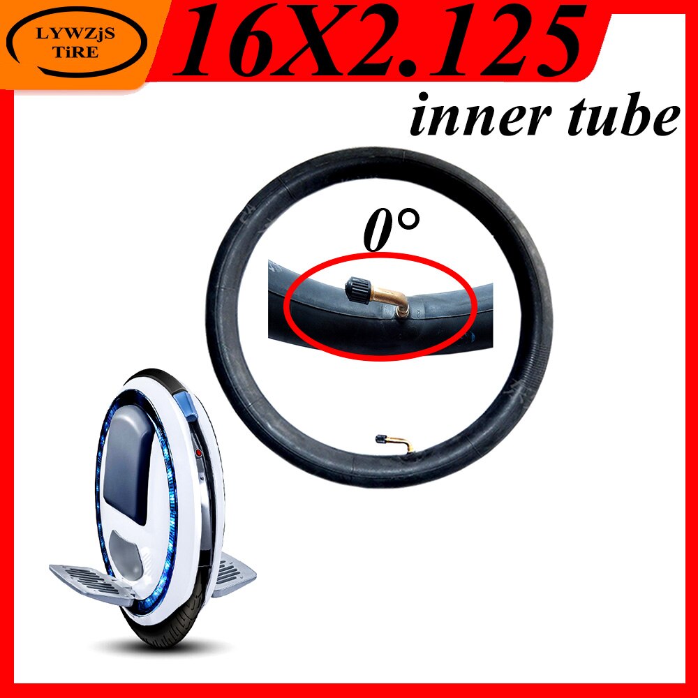 16 Cal 16x2.125 dętka dla Ninebot jeden C + E + P jednokołowy bilans pojazdu skuter utrzymujący równowagę gumowa rurka butylowa