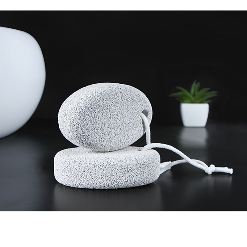 Piedra pómez Natural para pies, herramienta de masaje para el cuidado de los pies, limpieza de la piel dura y muerta, 1 ud.