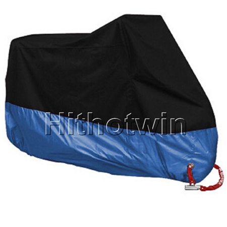 Motorhoes Fiets Alle Seizoen Waterdicht Stofdicht UV Beschermende Outdoor Moto Scooter Motor Regenhoes M-4XL: L / Kastanjebruin